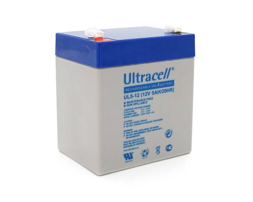 Акумуляторна батарея Ultracell UL5-12 AGM 12V 5 Ah (90 x 70 x 101) White Q10/420 
