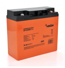 Акумуляторна батарея MERLION AGM GP12200M5 PREMIUM 12 V 20 Ah (180 x 78 x 165 (168)) Orange Q4/192