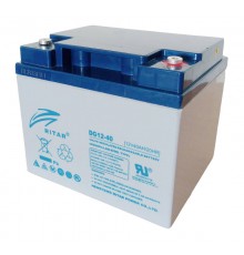 Акумуляторна батарея GEL RITAR DG12-40, Gray Case, 12V 40.0Ah ( 198 х 166 х 169 (169) ) Q1/60