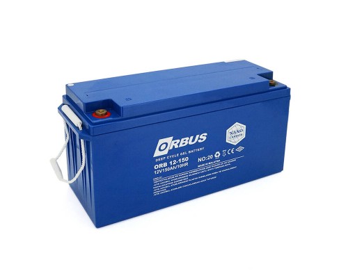 Акумуляторна батарея ORBUS CG12150 GEL 12 V 150 Ah (485 x 172 x 240) Blue 47kg Q1/34 