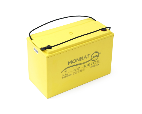 Акумуляторна батарея MONBAT TOP TERMINAL 12UPM3500 AGM 12V/100 Ah, 340x173x220 мм, 35.5 кг 