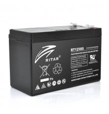 Акумуляторна батарея AGM RITAR RT1290B, Black Case, 12V 9.0Ah ( 151 х 65 х 94 (100) ) Q10