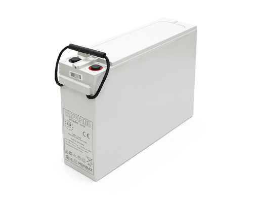 Акумуляторна батарея MONBAT FRONT TERMINAL 12MVR100 AGM 12V/100 Ah, 398x110x286 мм, Grey, 32,9 кг 