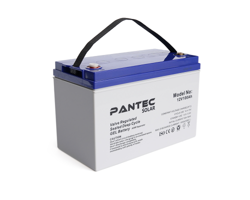 Акумуляторна батарея PANTEC 100-12 GEL 12V 100 Ah (330 x 173 x 218), 30.4 kg Grey Q1/48 