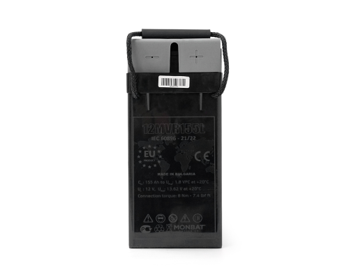 Акумуляторна батарея MONBAT FRONT TERMINAL 12MVR155L AGM 12V/155 Ah, 555x125x276 мм, 50,8 кг 
