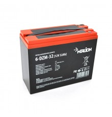Тягова акумуляторна батарея AGM MERLION 6-DZM-32, 12V 32Ah M5 (218x95x175мм), 9,5 кг. Q2