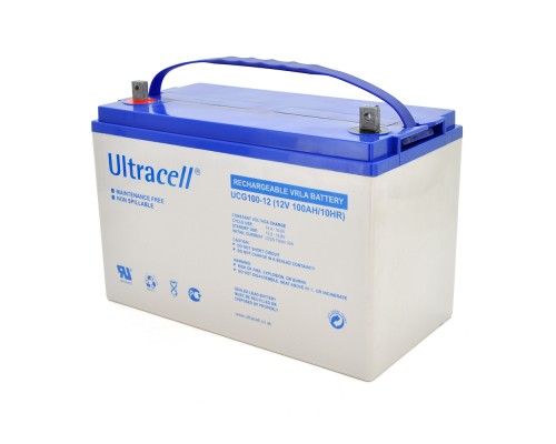 Акумуляторна батарея Ultracell UCG100-12 GEL 12V 100 Ah (328 x 173 x 232) White Q1/48 