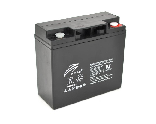 Акумуляторна батарея AGM RITAR HR1250W, Black Case, 12V 14.0Ah ( 181 х 77 х 167 ) 4.30kg Q4 
