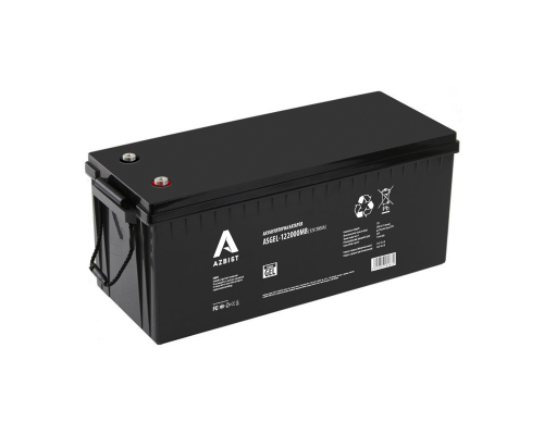 Акумулятор AZBIST Super GEL ASGEL-122000M8, Black Case, 12V 200.0Ah (522 x 240 x 219) Q1/18 