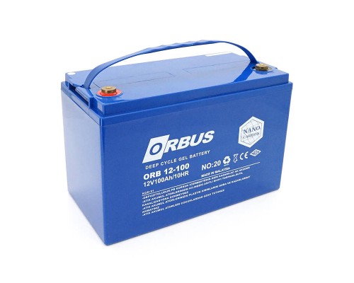 Акумуляторна батарея ORBUS CG12100 GEL 12V 100 Ah (330 x 171 x 214) Q1/48 