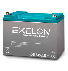 Акумуляторна батарея EXELON 150-12 GEL 12V 150 Ah (483 x 170 x 238), 43.6 kg Grey Q1/48