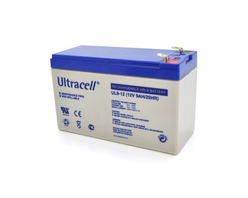 Акумуляторна батарея Ultracell UXL9-12 AGM 12V 9 Ah (151 x 65 x 99) White Q8/420 