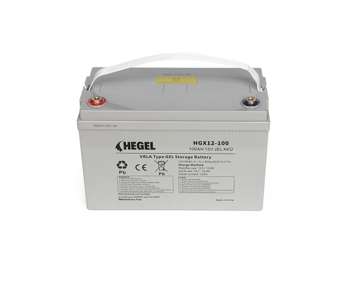 Акумуляторна батарея HEGEL GEL 100-12 12V 100Ah (330x171x220 mm), 28kg 