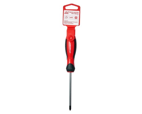 Викрутка хрестова Vitals, PH1х100 мм (179510)
