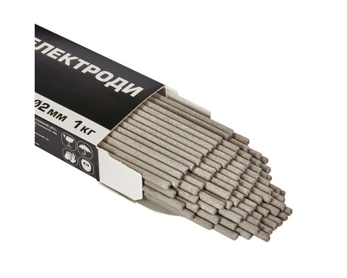 Електроди зварювальні Vitals Plazma E6013 d 2мм, X 1кг (186220)