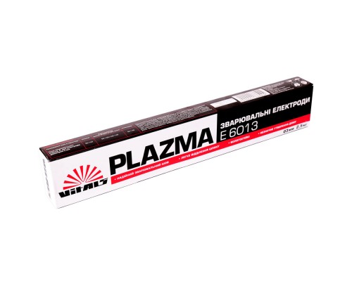 Електроди зварювальні Vitals Plazma E6013, d 3 мм, 2,5 кг (133890)