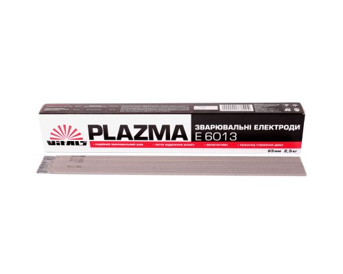 Електроди зварювальні Vitals Plazma E6013, d 3 мм, 2,5 кг (133890)