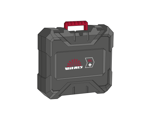 Кейс для гайкокрута акумуляторного Vitals Professional AT 1837 BS SmartLine+ (184463)
