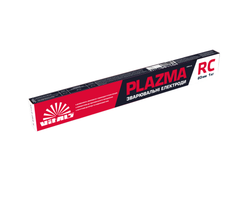 Електроди зварювальні Vitals Plazma РЦ d 3мм, X 1кг (245083)