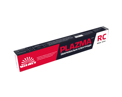 Електроди зварювальні Vitals Plazma РЦ d 3мм, X 2,5 кг (245084)