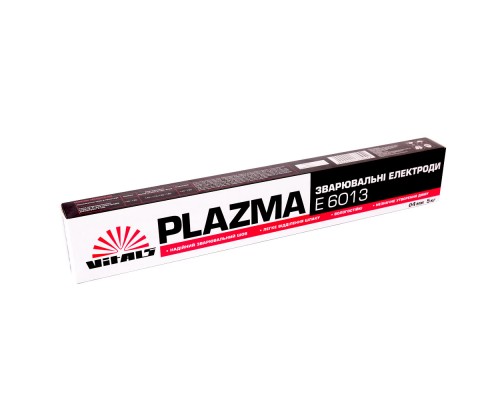 Електроди зварювальні Vitals Plazma E6013, d 4 мм, 5 кг (133894)