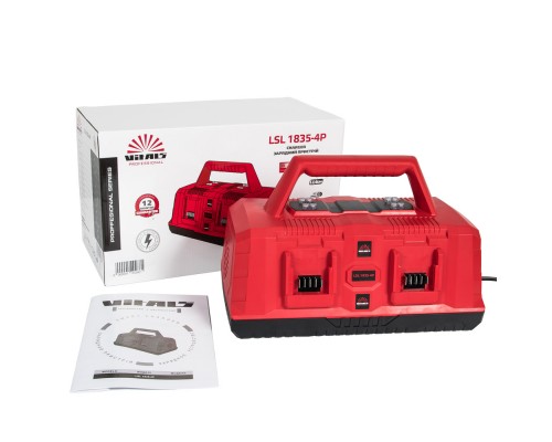 Зарядний пристрій для акумуляторів Vitals Professional LSL 1835-4P SmartLine (120286)