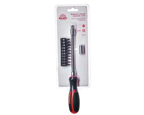 Викрутка з гнучким стрижнем Vitals Master, 10 біт (179536)