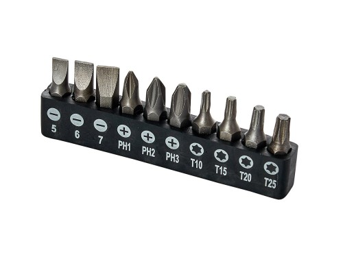 Викрутка з гнучким стрижнем Vitals Master, 10 біт (179536)