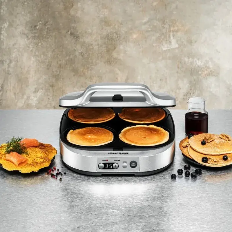 Млинниця електрична Pancake Maker Rommelsbacher PC 1800 Pam